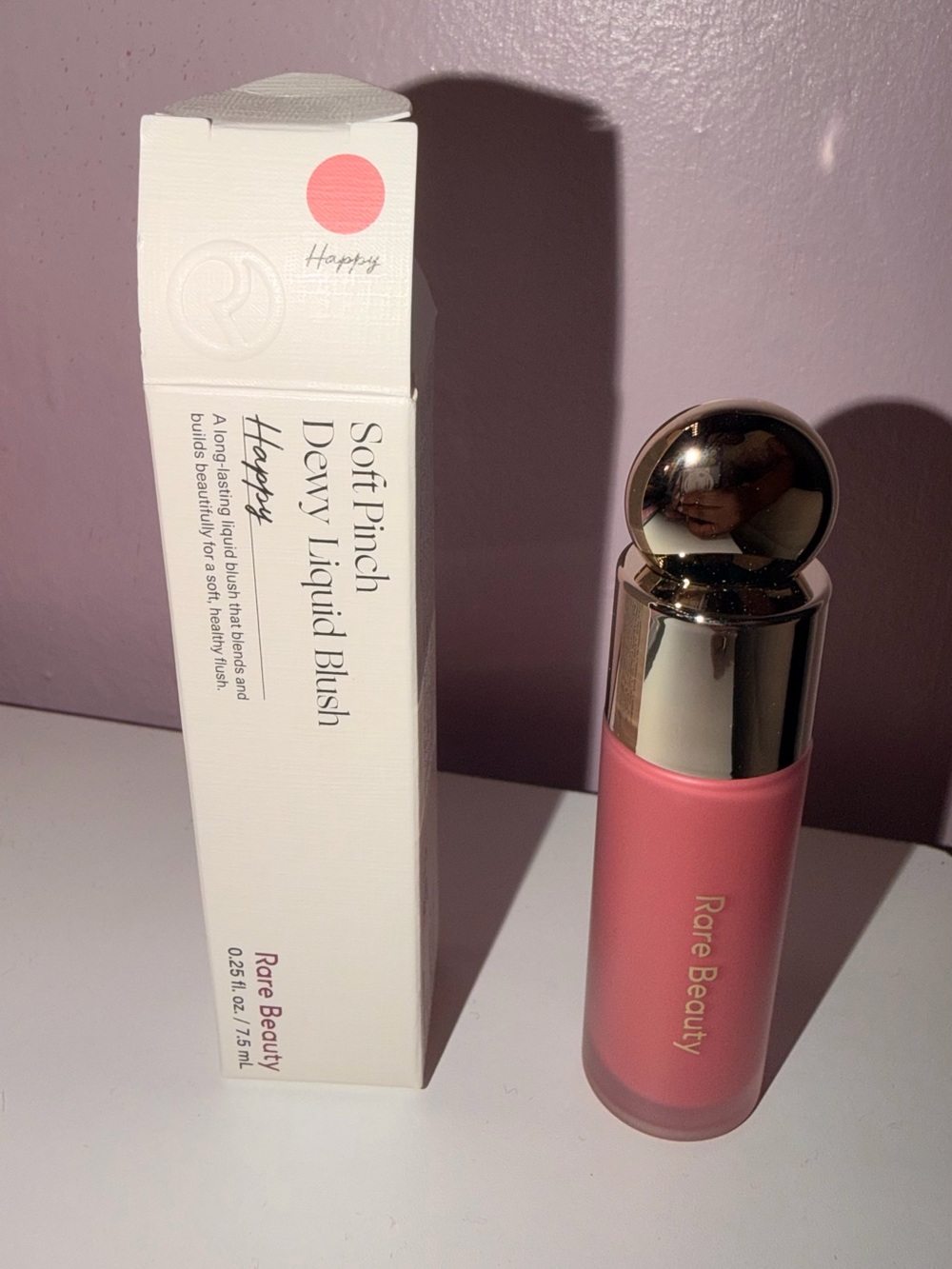 Rare Beauty Soft Pinch Dewy Liquid Blush — Happy Pink